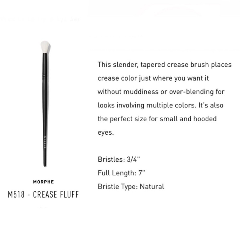 Morphe Eyeshadow Brushes - Picture 5 of 10